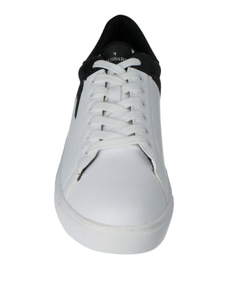 RRP€140 TRUSSARDI Sneakers US8 UK7 EU41 White Logo Flat gallery photo number 4