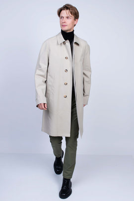 RRP€750 HACKETT Mac Coat Size 38 S Ventile Weather Resistant Collared Made in UK