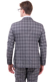 RRP €995 HACKETT Wool Suit Size 40L / 34L / M Check Single Breasted Notch Lapel gallery photo number 3