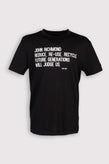 RRP €100 JOHN RICHMOND T-Shirt Top US40 IT52-54 L Coated Front Short Sleeve gallery photo number 1