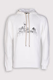 RRP€325 TOM REBL Hoodie Size XL UFO Dinner Printed Front Made in Italy gallery photo number 1