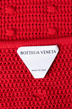 RRP €990 BOTTEGA VENETA Jumper Size S Pom Pom Knit Scoop Neck Made in Italy gallery photo number 10