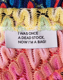 MISSONI x ACBC Drawstring Knitted Dust Bag Backpack Colourful Wave Pattern gallery photo number 6