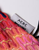MISSONI x ACBC Drawstring Knitted Dust Bag Backpack Colourful Wave Pattern gallery photo number 5