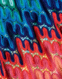 MISSONI x ACBC Drawstring Knitted Dust Bag Backpack Colourful Wave Pattern gallery photo number 2