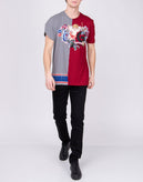 RRP€671 DOLCE & GABBANA T-Shirt IT52 US42 XL Distressed Embroidered Crew Neck gallery photo number 1