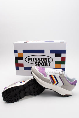RRP€360 MISSONI SPORT x ACBC Shmirunt Sneakers US5.5 UK5 EU38 Zig Zag Print