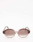 RRP€340 CELINE CL401541 Oversized Round Butterfly Sunglasses Tortoiseshell gallery photo number 2