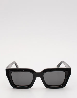 RRP€399 JIMMY CHOO MEGS/S Butterfly Sunglasses Rhinestones Trim Mirrored Lenses