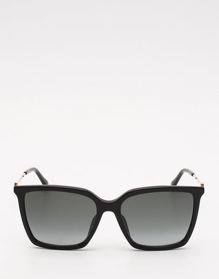 RRP€300 JIMMY CHOO TOTTA/G/S Butterfly Sunglasses Gradient Lenses JC Logo Sides