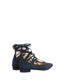 RRP €210 8 Suede Leather Ghillie Sandals US 7 EU 37 UK 4 Strappy Pointed Toe gallery photo number 5