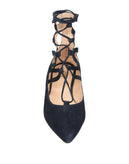 RRP €210 8 Suede Leather Ghillie Sandals US 7 EU 37 UK 4 Strappy Pointed Toe gallery photo number 3