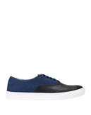 RRP €195 8 Leather & Canvas Sneakers US 9 EU 42 UK 8 Colour Block Made in Italy gallery photo number 3