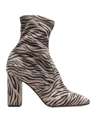 RRP €155 JOLIE By EDWARD SPIERS Ankle Boots EU38 UK5 US8 HANDMADE Zebra Pattern