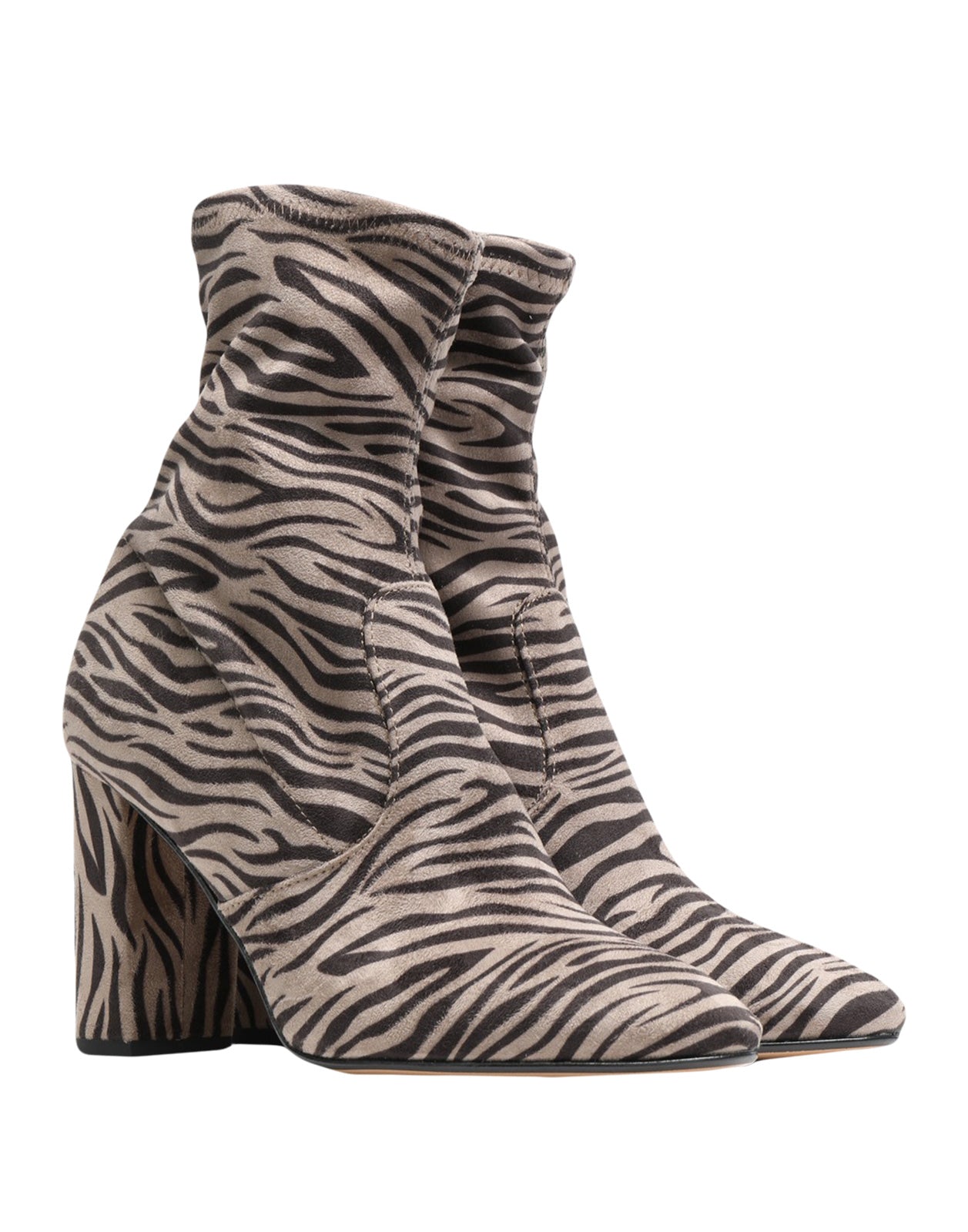 RRP€155 JOLIE By EDWARD SPIERS Ankle Boots US10 EU40 UK7 HANDMADE Zebra Pattern gallery main photo