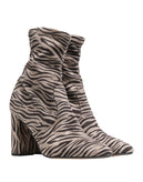 RRP €155 JOLIE By EDWARD SPIERS Ankle Boots EU38 UK5 US8 HANDMADE Zebra Pattern gallery photo number 1