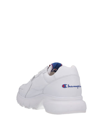 CHAMPION Leather Sneakers US8.5 EU42 UK7.5 Perforated Low Top Lace Up Round Toe gallery photo number 4
