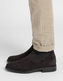 RRP €170 8 Suede Leather Chelsea Boots EU 45 UK 11 US 12 Brogue Made in Italy gallery photo number 1