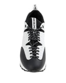 RRP €250 RUCOLINE Sneakers US5 EU35 UK2 Contrast Leather Two Tone Logo gallery photo number 5