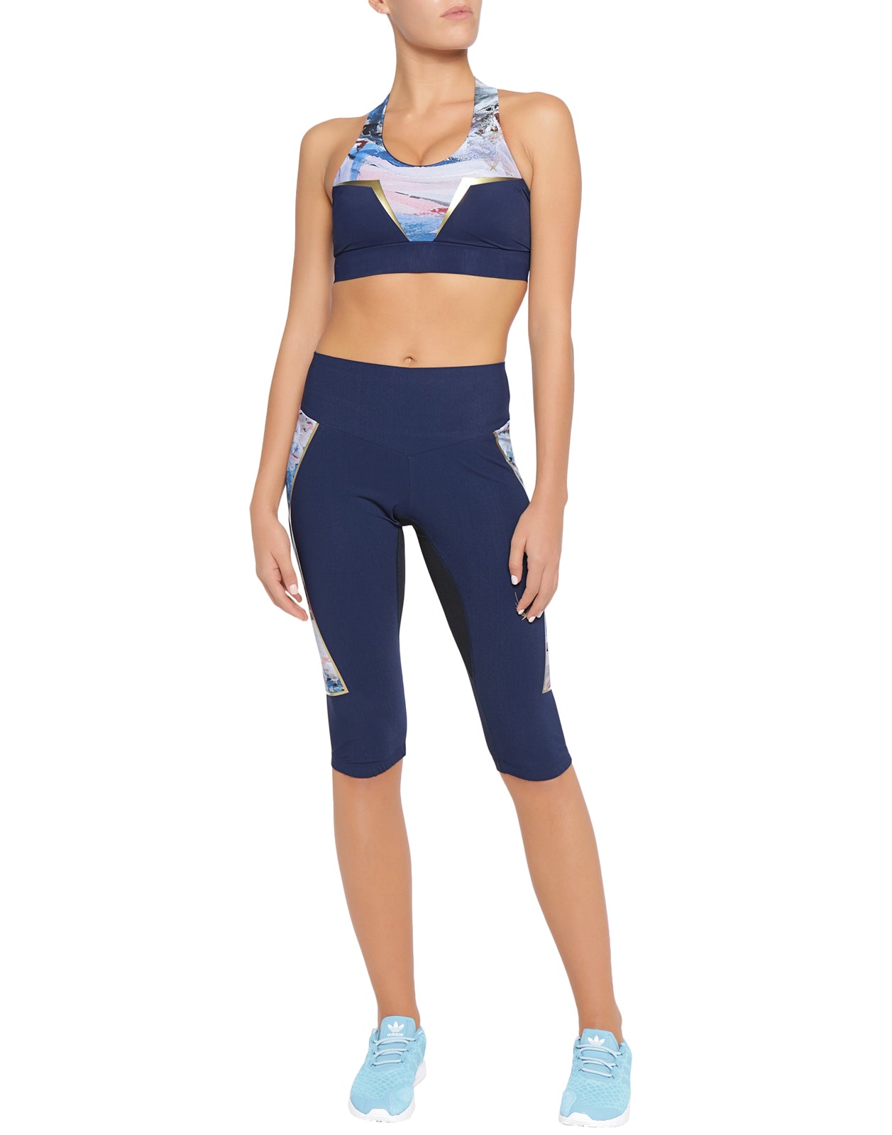 LUCAS HUGH NEVA Sports Bra Size XS Padded Cups Sealed Seams Slim Fit RRP €145 gallery main photo