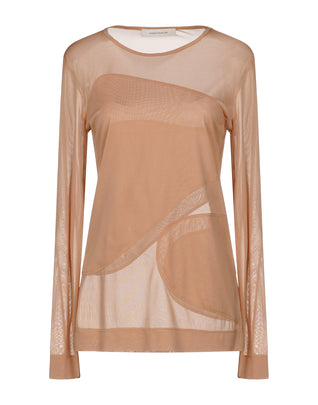 RRP €370 CEDRIC CHARLIER T-Shirt Top Size IT 38 / XS Partly Lined Made in Italy