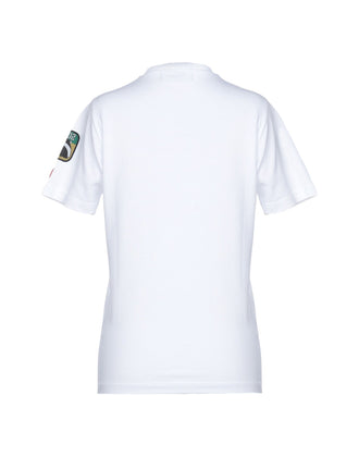 RRP€190 DSQUARED2 T-Shirt Top Size S  Scout Patches  Short Sleeve Made in Italy gallery photo number 2