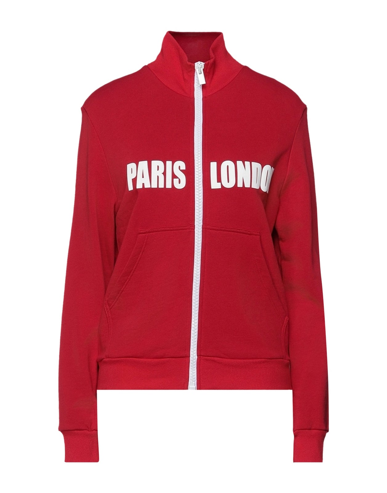 RRP €211 FRANKIE MORELLO Zip Sweatshirt Size XS 'PARIS LONDON' Offensive Words gallery main photo