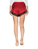 RRP€115 PINKO LAIKA Shorts Size IT 40 Partly Mesh Lined Drawcord Waist Lace Trim gallery photo number 2