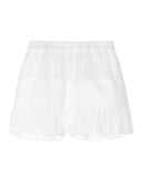 RRP €190 PRISM Shorts Size IT 38 Fringe Trim Elasticated Waist Made in Italy gallery photo number 4