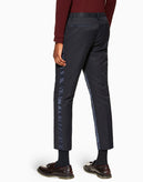 TOPMAN Chino Trousers W32 L32 Skinny Crop Side Stripes gallery photo number 2