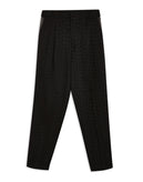 TOPMAN Pleated Trousers W30 Word Pattern Slim Fit gallery photo number 5