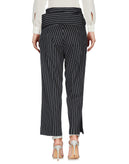 RRP €135 ANNARITA N TWENTY 4H Trousers Size IT 42 Striped Bow Made in Italy gallery photo number 2