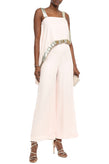 RRP€1012 TEMPERLEY LONDON Wide-Leg Trousers UK8 US4 IT40 S Silk Blend High-Rise gallery photo number 1