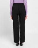 8 Trousers Size IT 38 Seam Front Elasticated Waist Made in Portugal gallery photo number 3