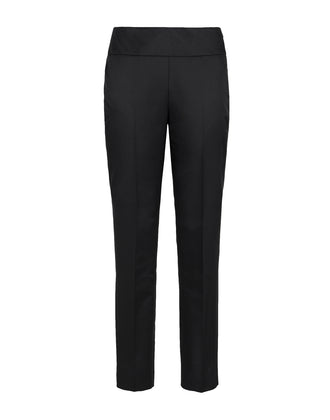 RRP €135 SHARON CHO Trousers Size IT 38 Flat Front Zipped Side Made in Italy gallery photo number 5