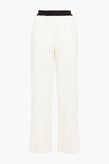 RRP €175 MAJE Pimpo Trousers US4 EU36 S Pinstripe Pattern Elasticated Waist gallery photo number 3