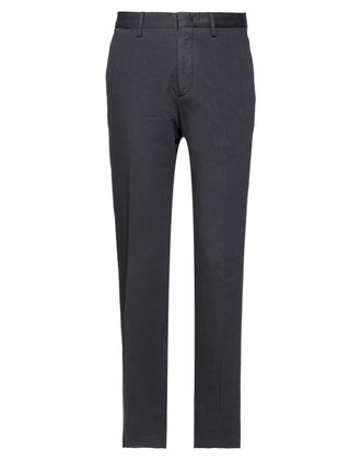 RRP€360 ZEGNA Chino Trousers IT56 US46 XL Linen Blend Garment Dye Flat Front gallery photo number 3