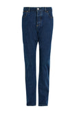 RRP €615 ERMENEGILDO ZEGNA Jeans IT66 US56 5XL Stretch Blue Garment Dye Slim Fit gallery photo number 3