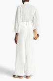 RRP€412 ZIMMERMANN Linen Wide Leg Slouch Trousers AU0 US4 XS Belted High Waist gallery photo number 2