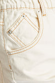 RRP€178 MAJE Promesse Mom Jeans EU38 US6 UK10 M High-Rise Ivory gallery photo number 5