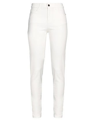 RRP €180 EMPORIO ARMANI Jeans W28 Stretch White Logo Patch Zip Fly Slim Fit gallery photo number 3