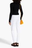 RRP€131 GANNI Sweat Trousers Size M White Drawstring Waist Made in Portugal gallery photo number 2