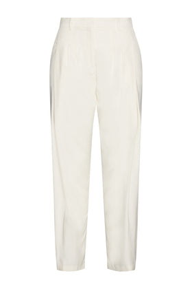 RRP€1088 SALVATORE FERRAGAMO Silk Pleated Trousers IT40 US6 UK10 S Made in Italy gallery photo number 5