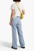 RRP€346 RE/DONE Corduroy Wide-Leg Trousers W29 Blue Logo Patch High-Rise gallery photo number 2