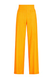 RRP€245 SANDRO Enrique Flat Front Trousers FR40 US8 UK12 L Yellow High-Rise gallery photo number 3