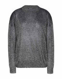 RRP €110 8 Jumper Size L Metallic Effect Thin Knit Crew Neck gallery photo number 2