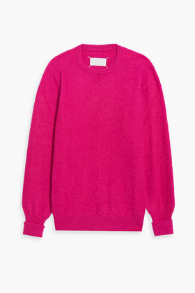 RRP€864 MAISON MARGIELA Jumper Size XS Angora & Wool Blend Pink Bobbling Effect gallery photo number 3