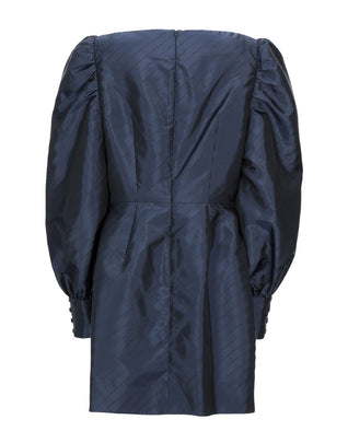 RRP €240 BAUM UND PFERDGARTEN A-Line Dress Size DE 40 Striped Square Neck