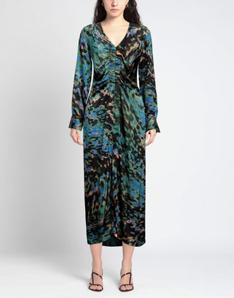 RRP€202 OTTOD'AME A-Line Dress IT40 US4 UK8 XS Abstract Pattern Made in Italy gallery photo number 1