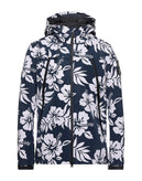 RRP €390 OUTHERE Jacket Size M Coated Hawaiian Floral Print Suspensers Hooded gallery photo number 3